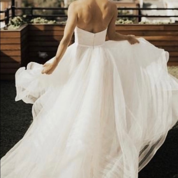 Wtoo by Watters Maisie Wedding Dress (Style 12800K), Size 6, Ivory - Picture 3 of 6